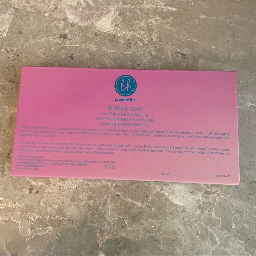 BH Cosmetics Sweet Shoppe Bubble Gum Eyeshadow Palette Blue - Picture 8 of 8